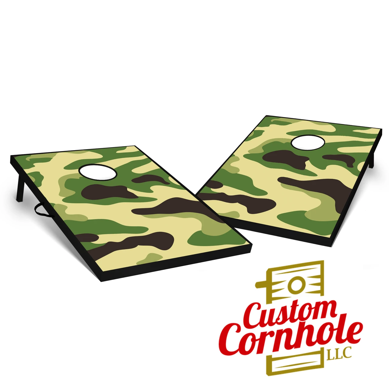 Tailgate Camo Cornhole Set With Bags 3 Tailgate Camo Cornhole Set With Bags