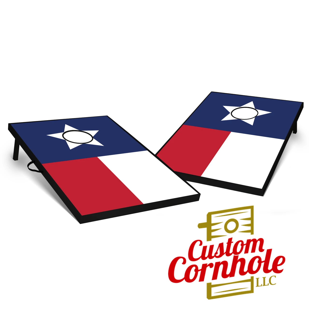 Tailgate Texas Flag Cornhole Set With Bags 3 Tailgate Texas Flag Cornhole Set With Bags