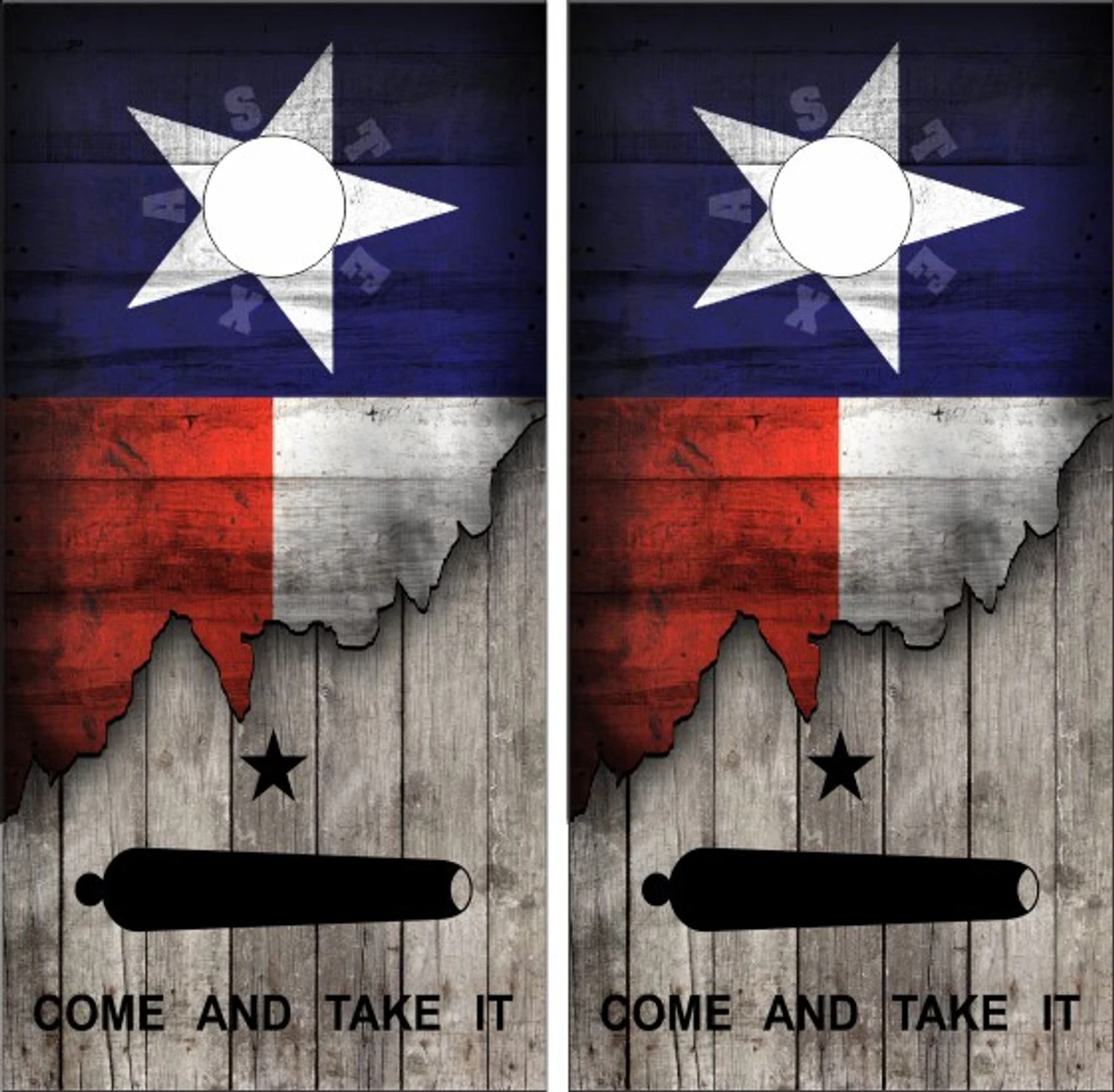 Texas Flag Come And Take It Cornhole Set With Bags 4 Texas Flag Come And Take It Cornhole Set With Bags - Image 2