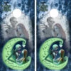 The Nightmare Before Christmas Version 3 Cornhole Wraps - Set Of 2 2 The Nightmare Before Christmas Version 3 Cornhole Wraps - Set Of 2 -Best Toy Shop Tim Burton Nightmare Before Christmas Love never dies 70333.1701461926