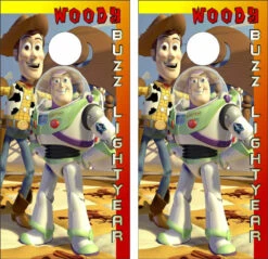 Toy Story Version 2 Cornhole Wraps - Set Of 2