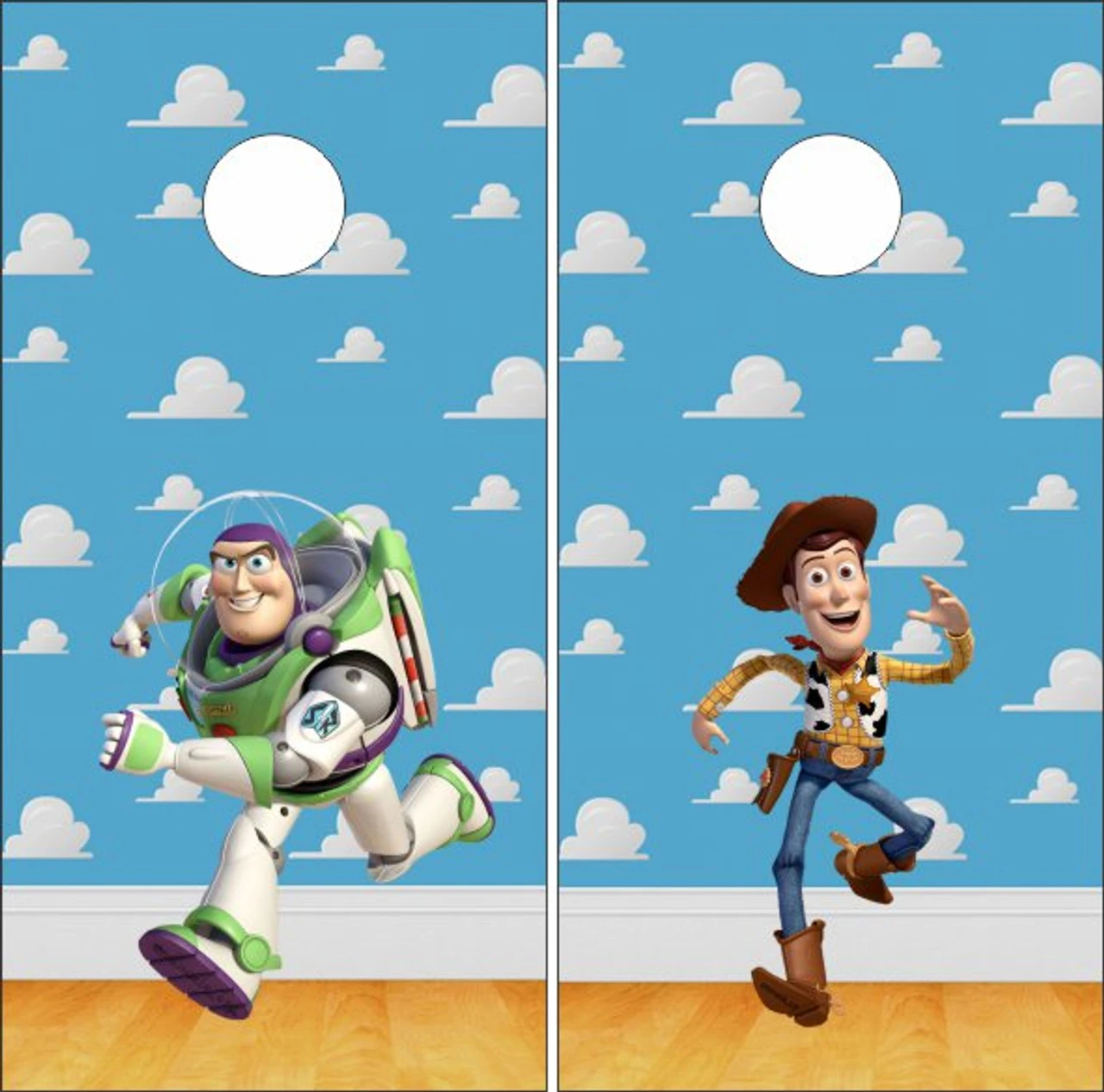 Toy Story Cornhole Wraps - Set Of 2 3 Toy Story Cornhole Wraps - Set Of 2
