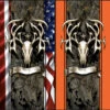 Tribal Buck Head Cornhole Wraps - Set Of 2 1 Tribal Buck Head Cornhole Wraps - Set Of 2 -Best Toy Shop Tribal Buck Head Cornhole Wraps Set of 2 74302.1679526454