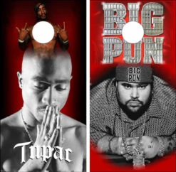 Tupac & Big Pun Cornhole Wraps - Set Of 2