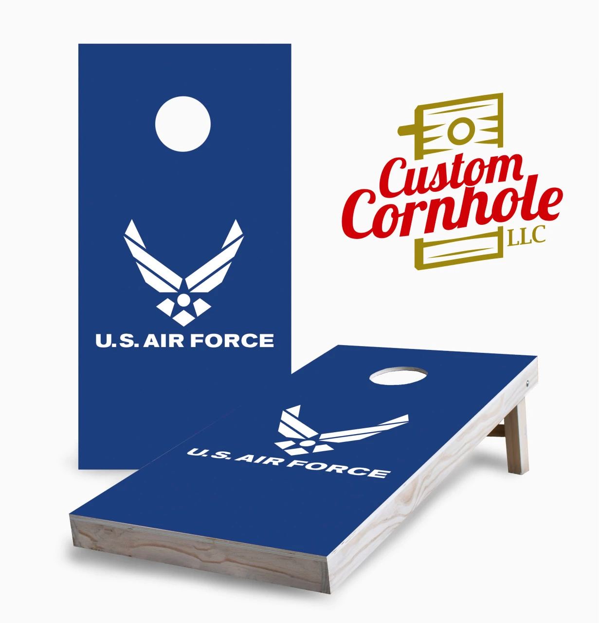 U.S. Air Force Cornhole Set (Blue) With Bags