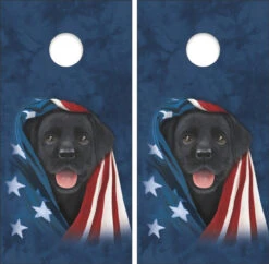 Patriotic USA Puppy Cornhole Set With Bags 6 Patriotic USA Puppy Cornhole Set With Bags -Best Toy Shop USA Puppy 2 23421.1706660326