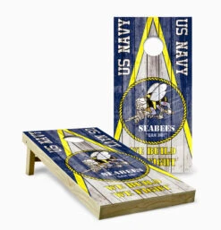 US Navy Seabees Version 3 Cornhole Set With Bags