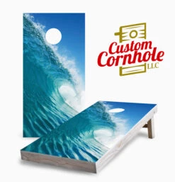 Wave Cornhole Set With Bags