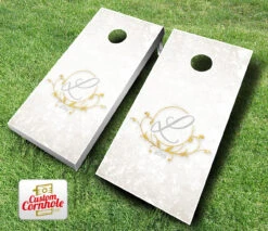 Wedding Gold Leaf Cornhole Set With Bags 7 Wedding Gold Leaf Cornhole Set With Bags -Best Toy Shop Wedding Leaf 04025.1444776935