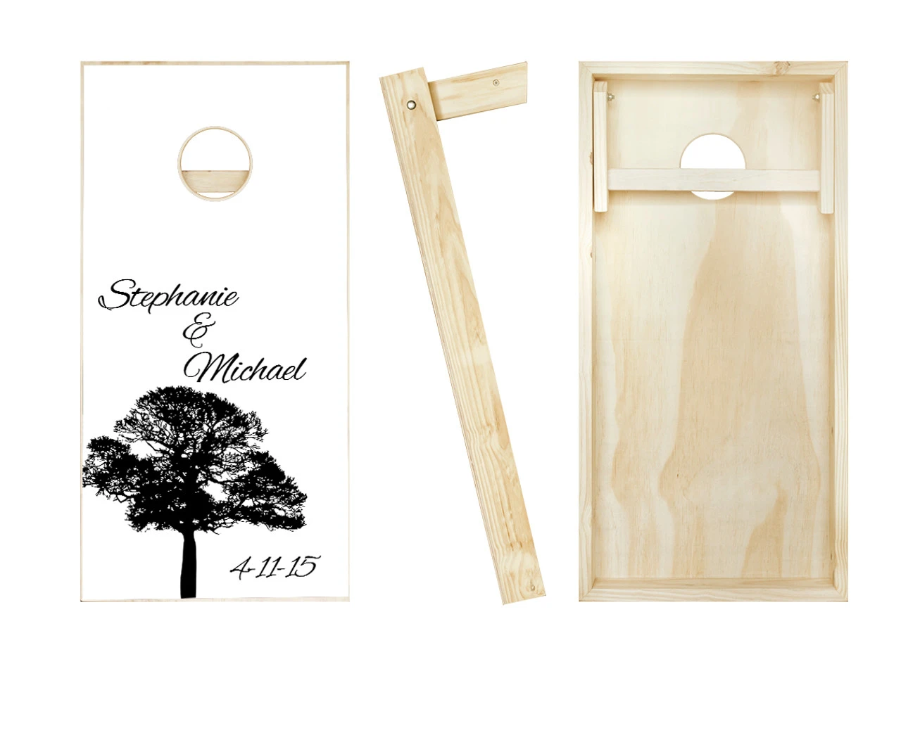 Wedding Cornhole Set With Bags 4 Wedding Cornhole Set With Bags - Image 2