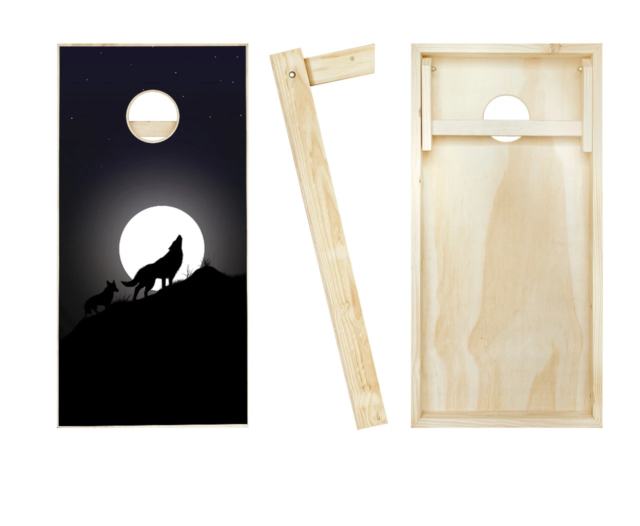 Wolf Cornhole Set With Bags 4 Wolf Cornhole Set With Bags - Image 2