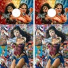 Wonder Woman Version 6 Cornhole Wraps - Set Of 2 -Best Toy Shop Wonder Woman Comics Art 1 74348.1602544576