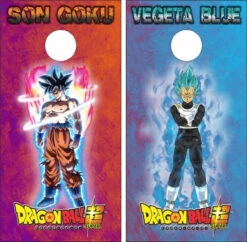 Dragon Ball Z Version 2 Cornhole Wraps - Set Of 2