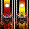 Firefighter Flame Cornhole Wraps - Set Of 2 -Best Toy Shop firefighterstripewrap1 18019.1378508986
