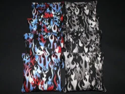 Flames Cornhole Bags - Set Of 8