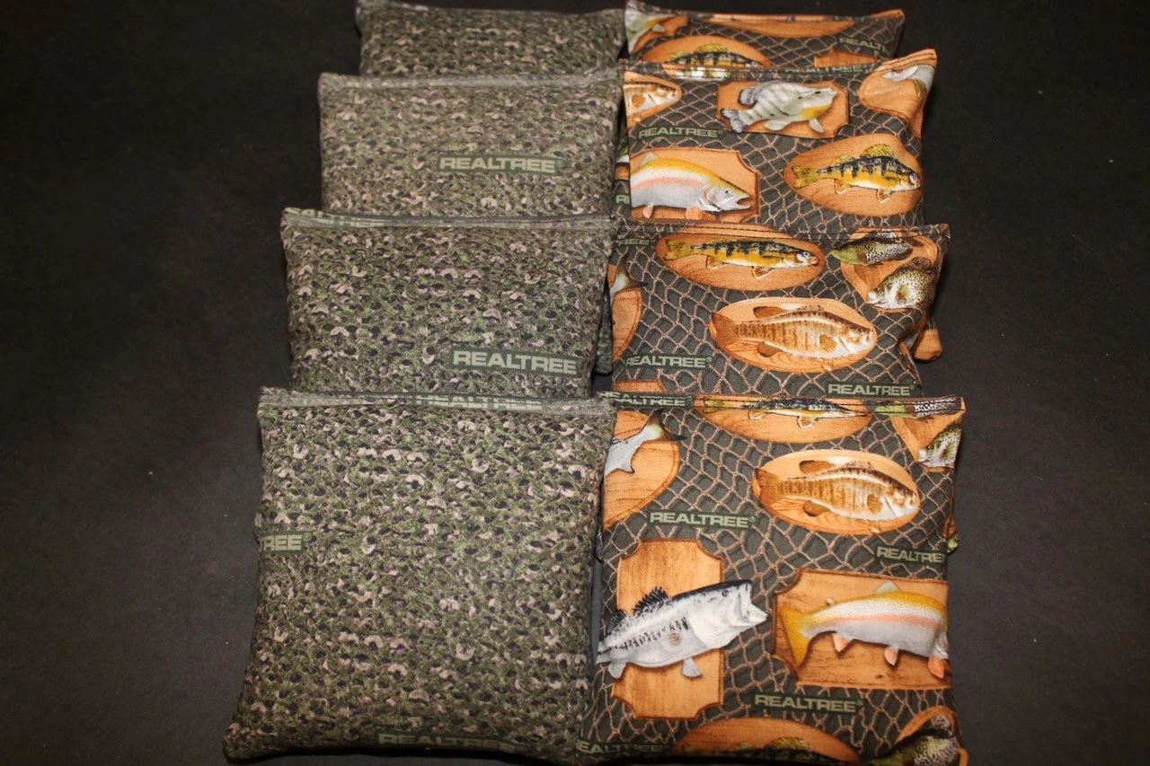 Fishing (Version 5) Cornhole Bags - Set Of 8 3 Fishing (Version 5) Cornhole Bags - Set Of 8