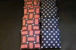American Freedom Stars And Stripes Cornhole Bags - Set Of 8