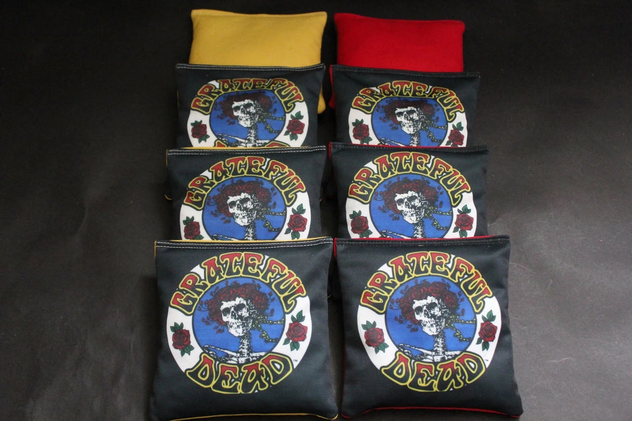 Grateful Dead Cornhole Bags - Set Of 8 4 Grateful Dead Cornhole Bags - Set Of 8 - Image 2