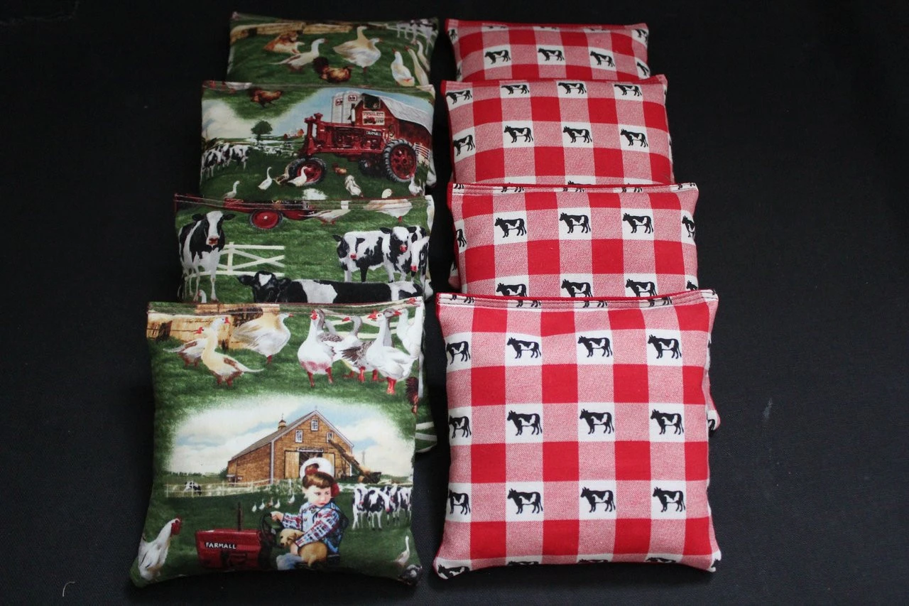 Farmall (Version 5) Cornhole Bags - Set Of 8 3 Farmall (Version 5) Cornhole Bags - Set Of 8