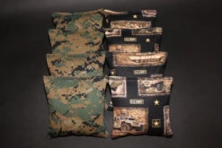 US Army Camo & Tanks Cornhole Bags - Set Of 8
