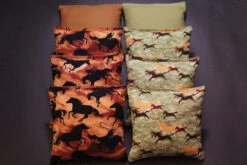 Country Western Horses Cornhole Bags - Set Of 8