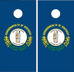 State Cornhole Wraps - Find Your State - Set Of 2 -Best Toy Shop kentucky state flag cornhole game l 64404.1394072767