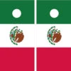 Mexican Flag Cornhole Wraps - Set Of 2 -Best Toy Shop mexican flag cornhole wraps l 70223.1394063596