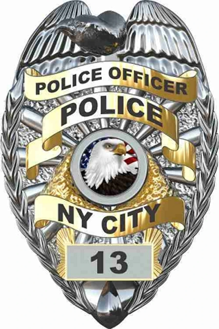 Police Cornhole Decal 3 Police Cornhole Decal