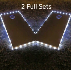 Cornhole Border Lights -Best Toy Shop pro white 27873.1470966380