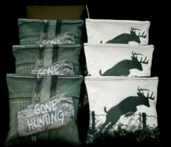 Gone Hunting Deer Season Cornhole Bags - Set Of 8 -Best Toy Shop s l1600 1 64671.1613589515
