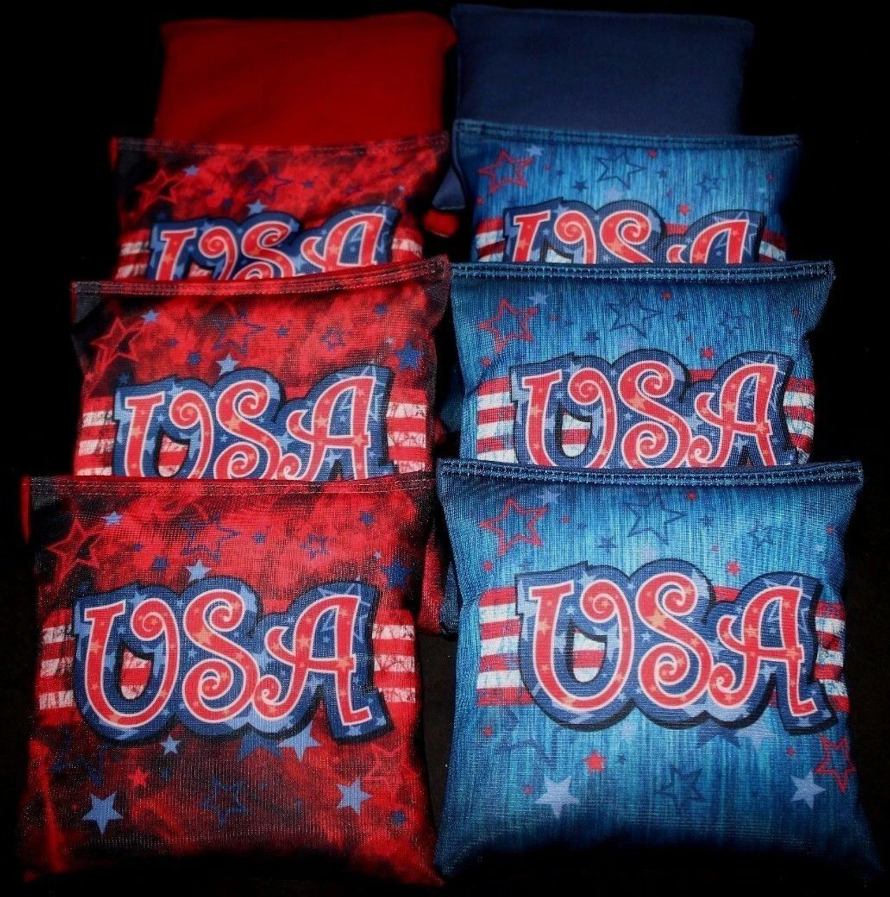 USA Cornhole Bags - Set Of 8 3 USA Cornhole Bags - Set Of 8