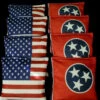 American And Tennessee Flag Cornhole Bags - Set Of 8 -Best Toy Shop s l1600 08393.1611949688