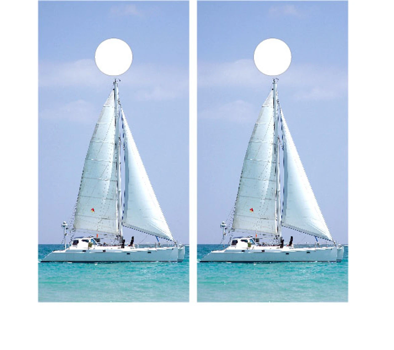 Sailboat Cornhole Set With Bags 4 Sailboat Cornhole Set With Bags - Image 2