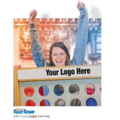 Custom Giant Connect Four Game -Best Toy Shop winner action shot 96303.1610491136